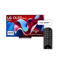 LG OLED 2024 | 77 Inch | C4 series| 4K Cinema HDR | AI Sound Pro | Magic Remote | Self-lit | Gamer Dashboard & Optimizer | WebOS24 | Smart AI ThinQ