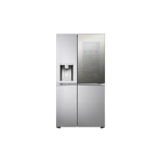 Net 635(L) Mirror Instaview Fridge™ Fridge with UVnano®, Noble Steel