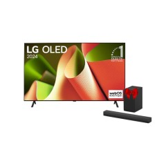 LG OLED 2024 | 55 Inch | B4 series| 4K Cinema HDR | AI Sound Pro | Magic Remote | Self-lit | Gamer Dashboard & Optimizer | WebOS24 | Smart AI ThinQ + Get FREE LG S40T Soundbar